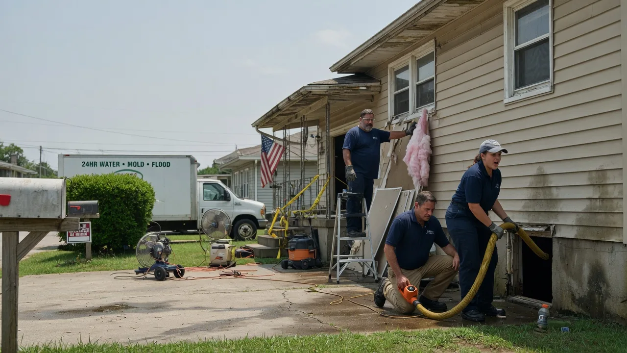 Water Damage Repair in North Washington, PA near me